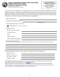 State Form 56423 Satellite Manure Storage Structure (Smss) Permit Application Packet - Indiana, Page 23