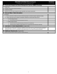 State Form 56423 Satellite Manure Storage Structure (Smss) Permit Application Packet - Indiana, Page 8