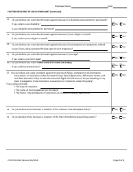 Form CFN552-0318 Employee Complaint Form - Iowa, Page 2