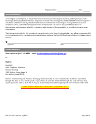 Form CFN552-0318 Employee Complaint Form - Iowa, Page 4