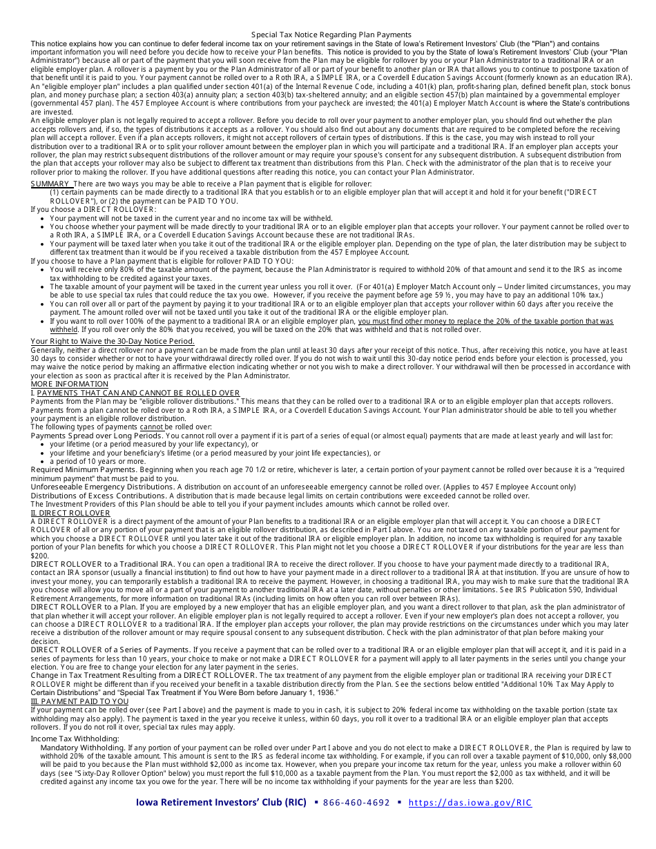 Form CFN552-0368 Inactive Provider Distribution Form - Iowa, Page 3