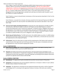 Habitat and Public Access Program Agreement - Iowa, Page 3