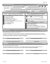 DNR Form 542-3999 (1.0) Facility Identification and Application Certification - Iowa, Page 2
