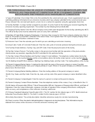 DNR Form 542-1538 (CB-1) Iowa DNR Stationary Concrete Batch Plant Emissions Inventory Quick Report - Iowa, Page 2