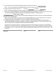 DNR Form 542-8010 Notification of an Iowa Training Fire-Demolition or a Controlled Burn of a Demolished Building - Iowa, Page 3