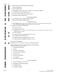 DNR Form 542-0592 Title V Permit Application Completeness Review Checklist - Iowa, Page 5