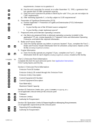 DNR Form 542-0592 Title V Permit Application Completeness Review Checklist - Iowa, Page 9