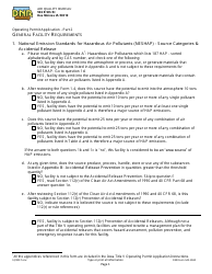 DNR Form 542-1040 Part 2 General Facility Requirements - Iowa
