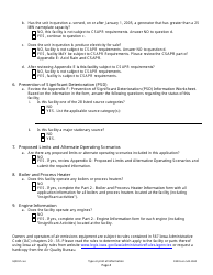 DNR Form 542-1040 Part 2 General Facility Requirements - Iowa, Page 4
