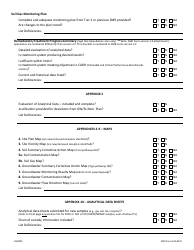 DNR Form 542-0475 Site Monitoring Report (Smr) Checklist - Iowa, Page 5