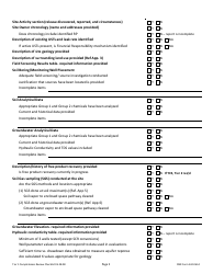 DNR Form 542-0614 Tier 1 Report Completeness Review Checklist - Iowa, Page 2