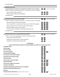 DNR Form 542-0614 Tier 1 Report Completeness Review Checklist - Iowa, Page 3