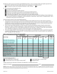 DNR Form 542-1427 Construction Permit Application Form - Open Feedlot or Combined Operation - Iowa, Page 2