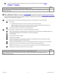 DNR Form 542-1427 Construction Permit Application Form - Open Feedlot or Combined Operation - Iowa, Page 6