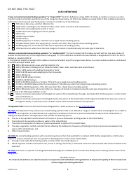 DNR Form 542-1427 Construction Permit Application Form - Open Feedlot or Combined Operation - Iowa, Page 8