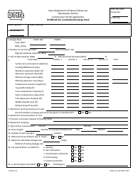 Document preview: DNR Form 542-3091 Schedule K1 Controlled Discharge Pond - Iowa