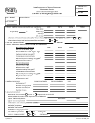 Document preview: DNR Form 542-3082 Schedule N Rotating Biological Contactor - Iowa