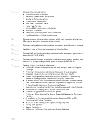 Exhibit 2 Project Initiation Meeting Checklist and Sample Agenda - Iowa, Page 2