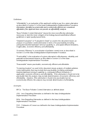 Exhibit 9A Preliminary Review of Antidegradation Alternatives Analysis - Iowa, Page 4