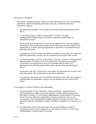 Exhibit 9A Preliminary Review of Antidegradation Alternatives Analysis - Iowa, Page 5