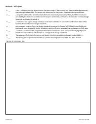DNR Form 542-0108 Exhibit 9B Preliminary Review of Facility Plan Checklist - Iowa, Page 2