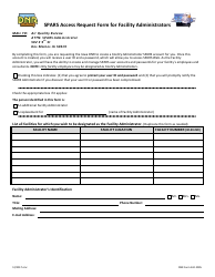 Document preview: DNR Form 542-2005 Spars Access Request Form for Facility Administrators - Iowa
