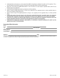DNR Form 542-2004 Spars Access Request Form &amp; Electronic Signature Agreement for Responsible Officials - Iowa, Page 2