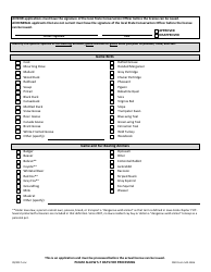 DNR Form 542-1386 Application for Game Breeder&#039;s License - Iowa, Page 2