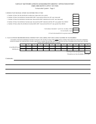 DNR Form 542-8110 Surface Water/Influenced Groundwater Monthly Operation Report - Consecutive System - Iowa, Page 2