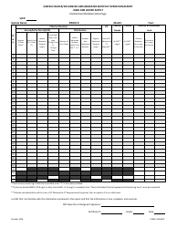 DNR Form 542-8027 Large System Surface Water/Influenced Groundwater Monthly Operation Report - Iowa, Page 2