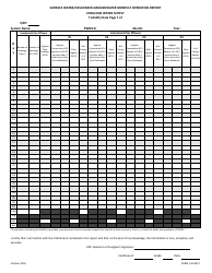 DNR Form 542-8027 Large System Surface Water/Influenced Groundwater Monthly Operation Report - Iowa, Page 3