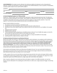 DNR Form 542-0460 Stage 2 Disinfectants and Disinfection Byproduct Rule Monitoring Plan - Surface Water/Influenced Groundwater (SW/Igw) Systems Serving Fewer Than 500 People and Using Chlorine or Chloramines - Iowa, Page 4