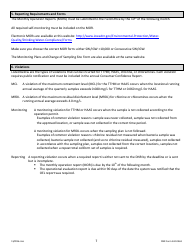 DNR Form 542-0463 Stage 2 Disinfectants and Disinfection Byproduct Rule Monitoring Plan - Surface Water/Influenced Groundwater (SW/Igw) Systems Serving 10,000 - 49,999 People and Using Chlorine or Chloramines - Iowa, Page 7