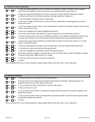 DNR Form 542-0554 Operational Evaluation Level Report - Water Supply Program - Iowa, Page 3