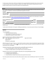 DNR Form 542-0554 Operational Evaluation Level Report - Water Supply Program - Iowa, Page 4