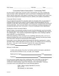 Lead and Copper Consumer Notice for Community Systems - Iowa, Page 2