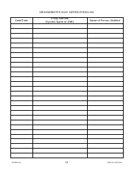 DNR Form 542-0724 Public Water Supply Bacteria Sampling Plan Requirements for Groundwater Systems Collecting One Quarterly Sample - Iowa, Page 14