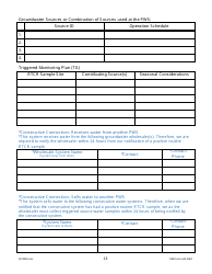 DNR Form 542-0467 Public Water Supply Bacteria Sampling Plan Requirements for Groundwater Systems Collecting One Monthly Sample - Iowa, Page 13