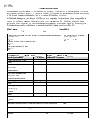 Form CCL.029 Medical Record for All Children in Child Care Facilities, Including Provider&#039;s Own Children - Kansas, Page 3