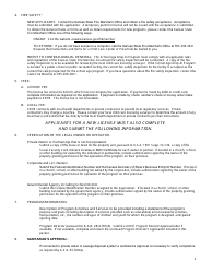 Instructions for Form CCL.801 Application for a School Age Drop-In Program - Kansas, Page 2