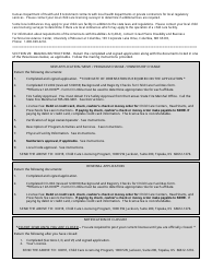 Form CCL.301 Application for a Child Care Center, Preschool, Head Start - Kansas, Page 4