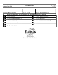 Form PPS-3003 Court Report - Kansas, Page 2