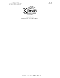 Form PPS5001 Family Preservation Non-completion of Case Plan (Non-engagement of Services) - Kansas, Page 2