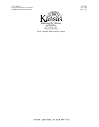 Form PPS5325 Adoption Exchange Family Status Update Form - Kansas, Page 2