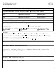 Form PPS5000 Family Preservation Referral and Transmittal Sheet - Kansas, Page 2