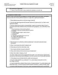 Appendix 1D Intake Interview Questions Guide - Kansas, Page 2