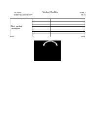 Appendix 3D Medical Checklist - Kansas, Page 2