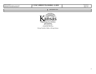 Appendix 3F Concurrent Planning Guide - Kansas, Page 2