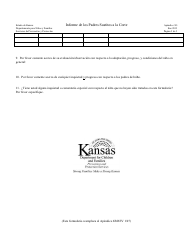 Apendice 3g - Informe De Los Padres Sustitos a La Corte - Kansas (Spanish), Page 3