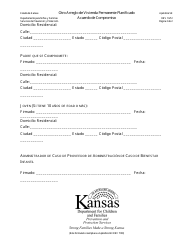 Apendice 5k - Otro Arreglo De Vivienda Permanente Planificad Acuerdo De Compromiso - Kansas (Spanish), Page 2